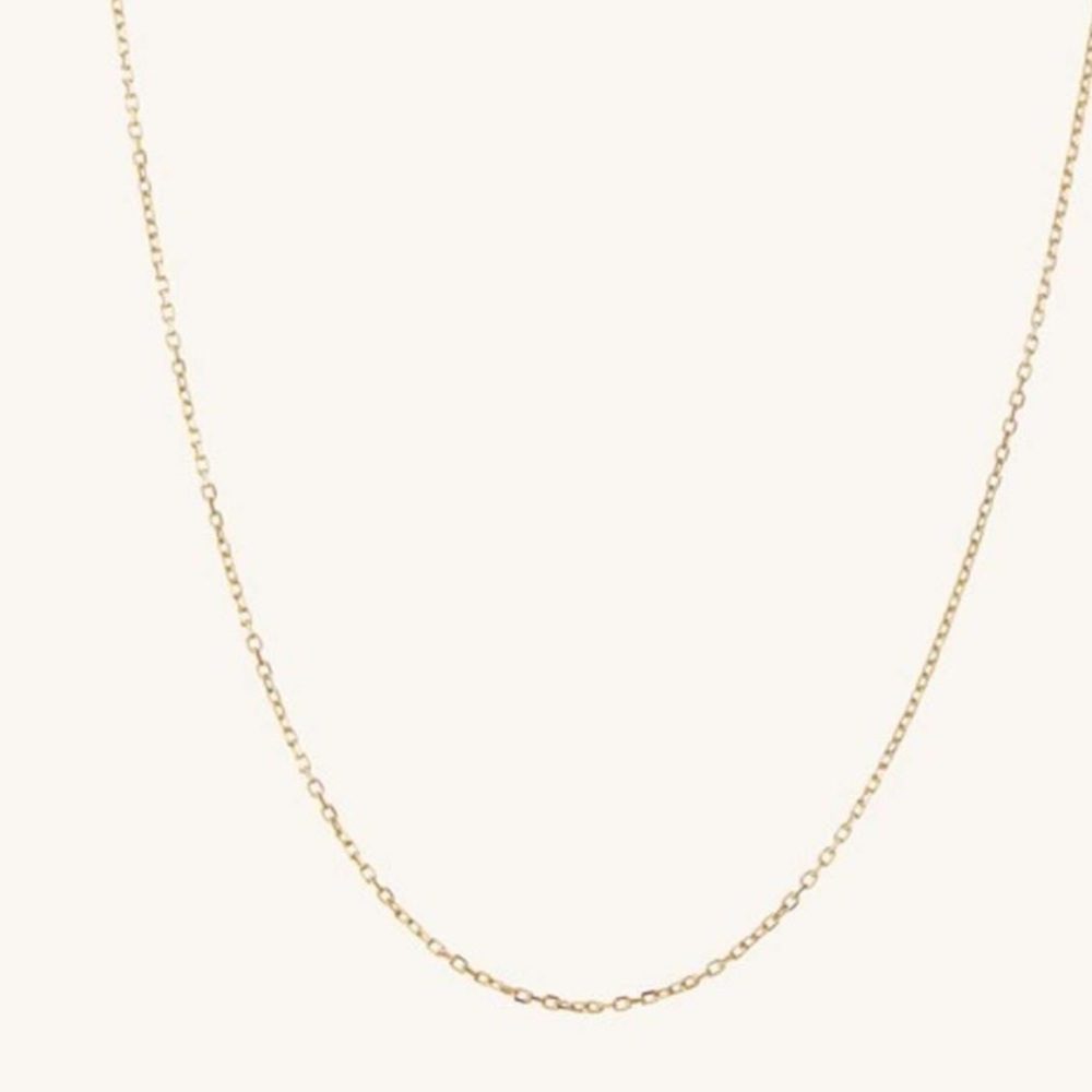 Mejuri 14k gold Chain Necklace 16-18 inches